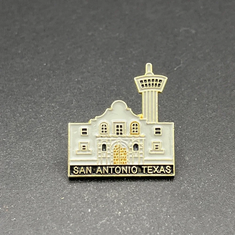 San Antonio Texas The Alamo Lapel‎ Hat Pin